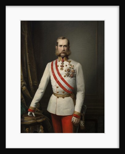 Portrait of Franz Joseph I of Austria, 1862 by Anonymous