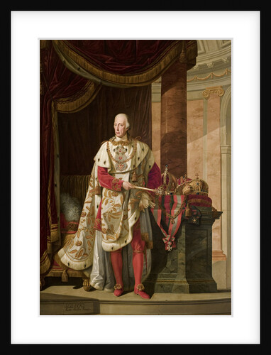 Portrait of Holy Roman Emperor Francis II in Robe of the Order of Leopold, 1811 by Anonymous