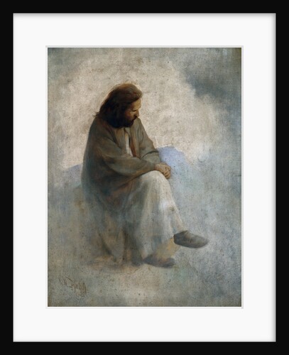 Self-portrait as Christ, 1892 by Anonymous