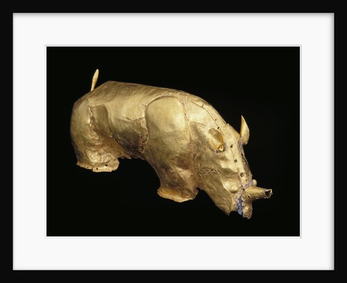 The golden rhinoceros of Mapungubwe, ca 1220-1290 by Anonymous