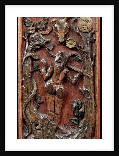 Eve and the snake (Ève et le serpent), c. 1889 by Anonymous