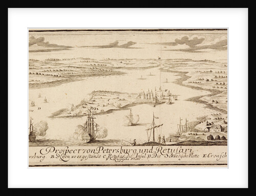 The Russo-Swedish seabattle of Krasnaya Gorka near Kronstadt on May 1790, 1790 by Anonymous