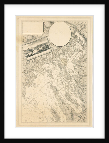 Sea chart of Vyborg bay, Russia, c. 1786-88 by Anonymous