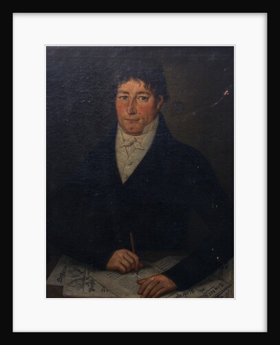 Portrait of Friedrich von Gentz, ca 1813 by Anonymous