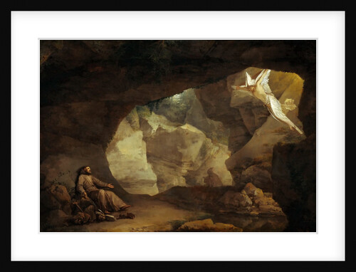 Saint Francis receiving the Stigmata, 1640s by Anonymous