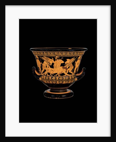 The Euphronios Krater (Sarpedon krater). Sarpedons body carried by Hypnos and Thanatos, c. 510-c. 5 by Anonymous