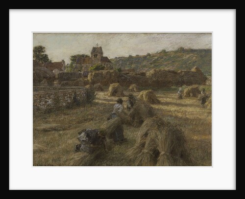 Harvest. The Sheaf-Binders by Anonymous