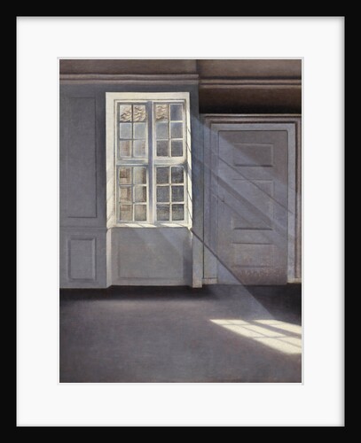 Sunshine. Dust motes dancing in the sunbeams, 1900 by Vilhelm Hammershøi