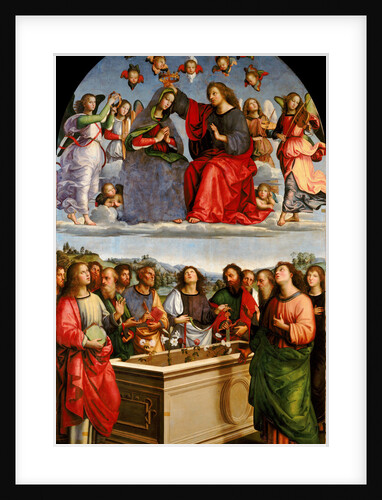 The Coronation of the Virgin (Oddi Altarpiece), 1502-1503 by Anonymous