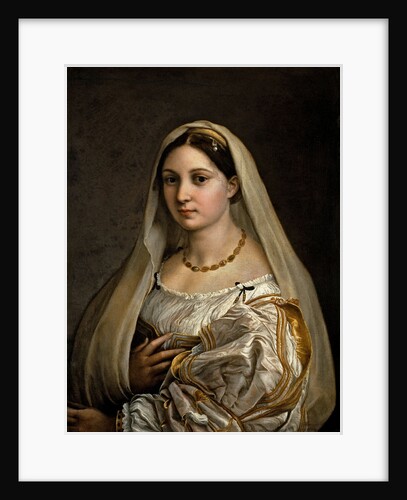La donna velata (The woman with the veil), 1516 by Anonymous
