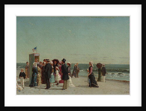 Punch and Judy Show on the Beach by Anonymous