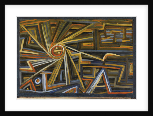 Strahlung und Rotation (Rayonnement et rotation), 1924 by Anonymous
