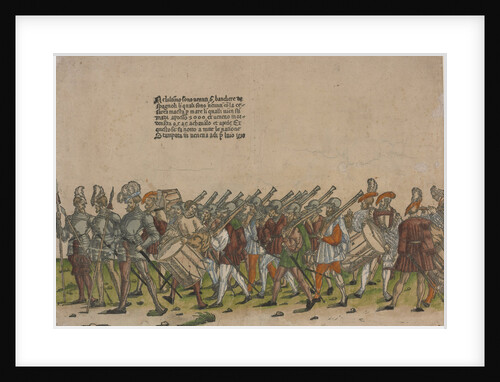 Ceremonial Procession in Bologna on 5 November 1529 by Anonymous