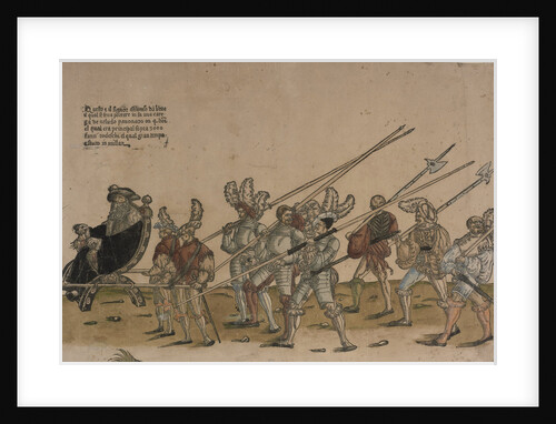 Ceremonial Procession in Bologna on 5 November 1529 by Anonymous