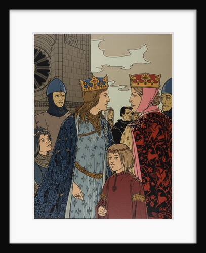 Illustration The Nibelungs, 1898-1901 by Anonymous