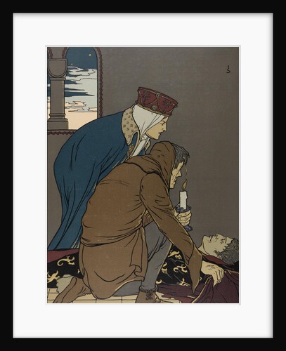 Illustration The Nibelungs, 1898-1901 by Anonymous