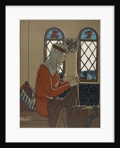 Illustration The Nibelungs, 1898-1901 by Anonymous