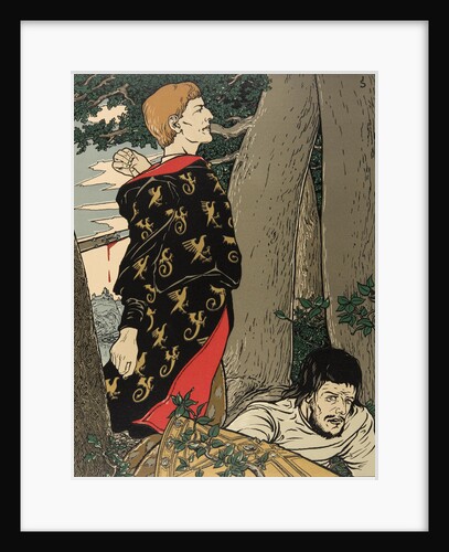 Illustration The Nibelungs, 1898-1901 by Anonymous