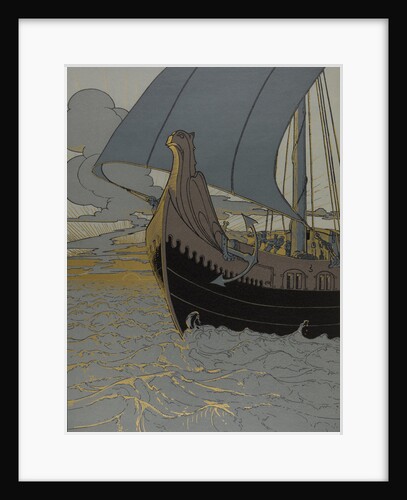 Illustration The Nibelungs, 1898-1901 by Anonymous