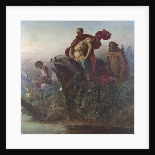 Caesar on the banks of the Rubicon, 1854-1855 by Anonymous