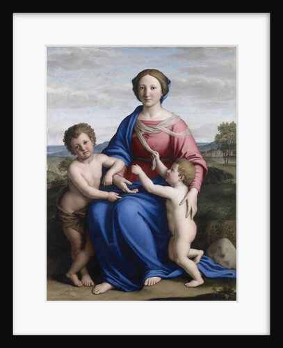 The Virgin and Christ Child with Saint John the Baptist as a Boy , Between 1645 and 1655 by Anonymous