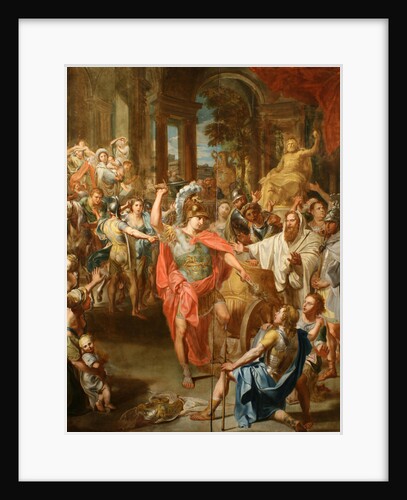 Alexander the Great Cutting the Gordian Knot by Anonymous