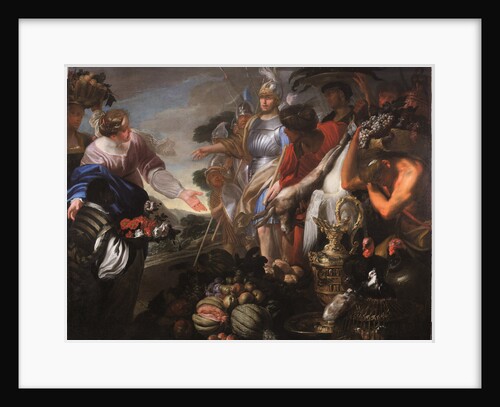 Abigail Offers Gifts to David and His Army by Anonymous