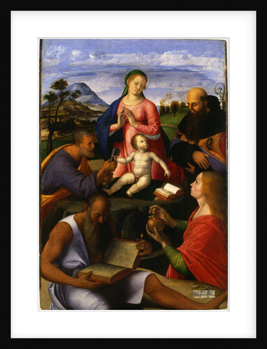 The Virgin and Child with Saints , 1500 by Anonymous