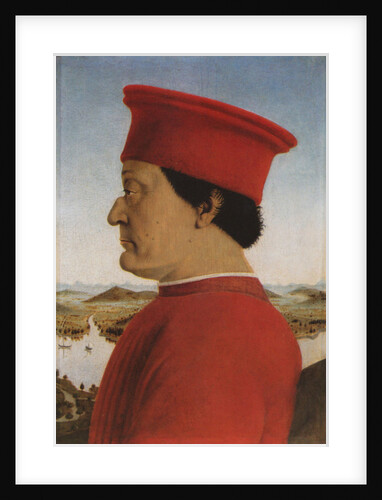 Portrait of the Duke Federico da Montefeltro, ca 1471-1472 by Anonymous