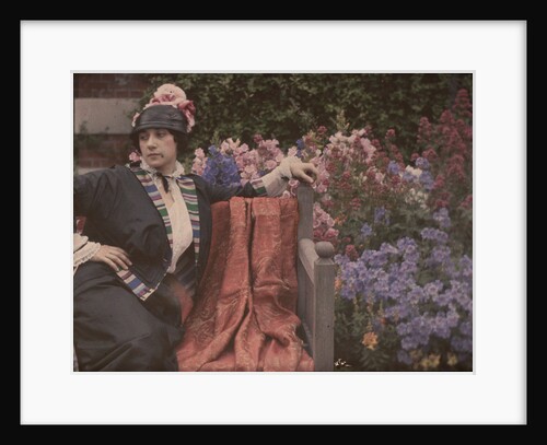 Portrait of the Ballet dancer Tamara Karsavina, c. 1908 by Anonymous