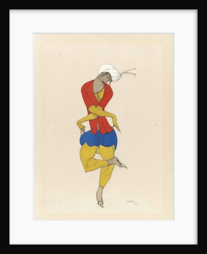 Costume design for the ballet The Rite of Spring by I. Stravinsky. Adoration of the Earth (LAdora by Anonymous