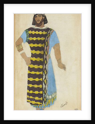 Costume design for the Ballet The Tragedy of Salome by Florent Schmitt, 1908 by Anonymous