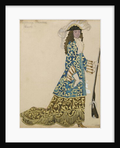 Costume design for the ballet Sleeping Beauty by P. Tchaikovsky, 1921 by Anonymous