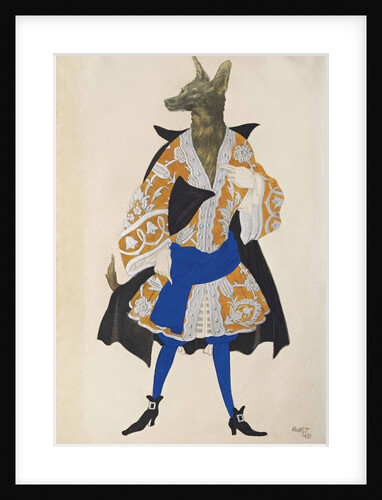 Costume design for the ballet Sleeping Beauty by P. Tchaikovsky, 1921 by Anonymous