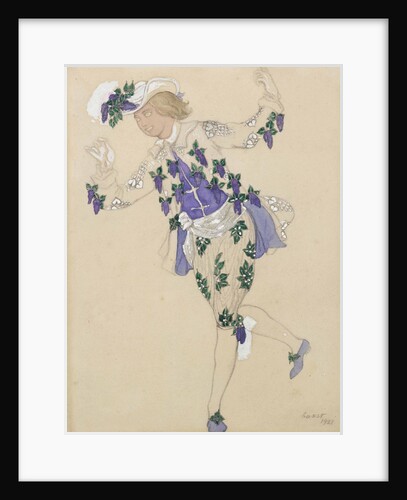 Costume design for the ballet Sleeping Beauty by P. Tchaikovsky, 1921 by Anonymous