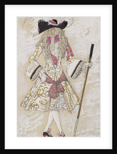 Costume design for the ballet Sleeping Beauty by P. Tchaikovsky, 1921 by Anonymous