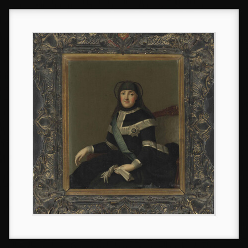 Portrait of Catherine II in mourning, 1762 by Anonymous