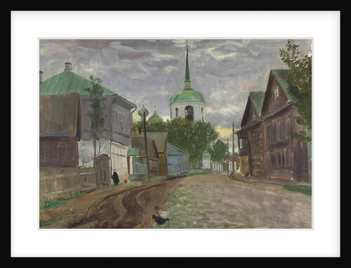A street in Staraya Russa, 1921 by Anonymous