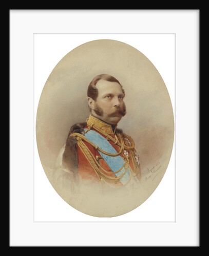 Portrait of Emperor Alexander II, 1864 by Anonymous