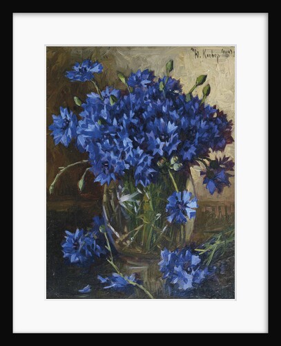 Bouquet of cornflowers, 1935 by Anonymous