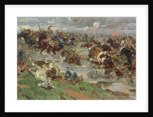 The Red Cavalry at Perekop, Early 1920s by Anonymous