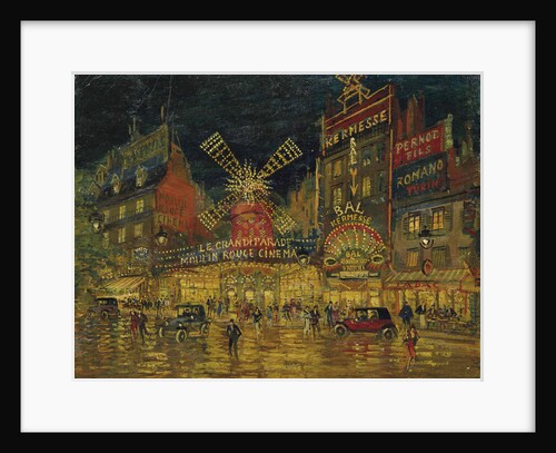 Moulin Rouge, Paris by Anonymous