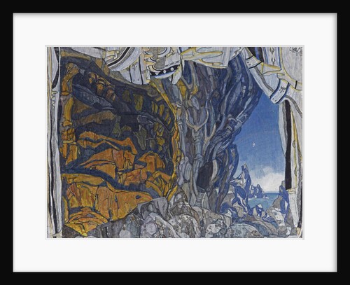 Set design for the opera Orfeo ed Euridice by Ch. Gluck, 1911 by Anonymous