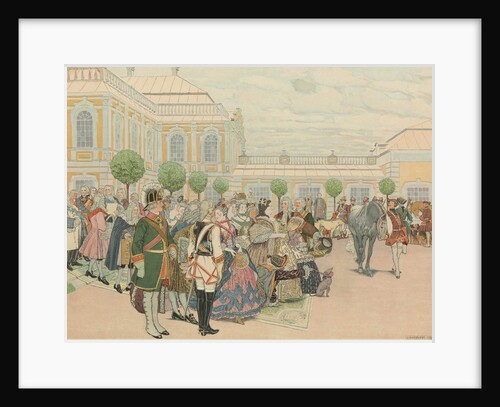 Empress Anna and her Court, 1907 by Anonymous