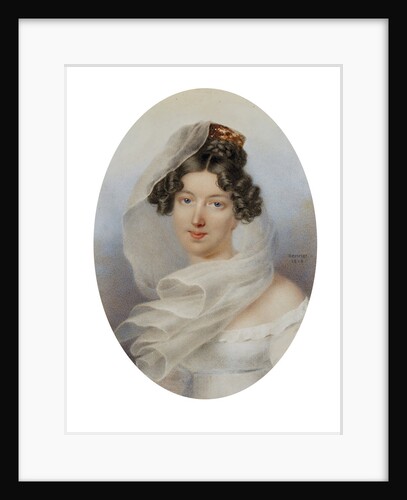 Portrait of Princess Zinaida Alexandrovna Volkonskaya, née Belosselskaya-Belozerskaya, 1 by Anonymous
