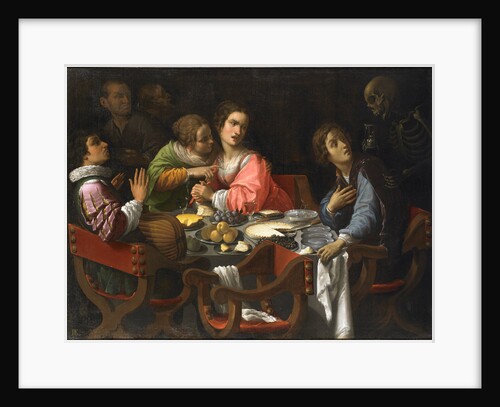 Death Comes to the Banquet Table (Memento Mori), Between 1625 and 1638 by Anonymous