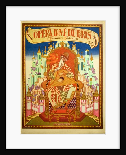 Opéra privé de Paris. Première saison. 1929, 1928 by Anonymous