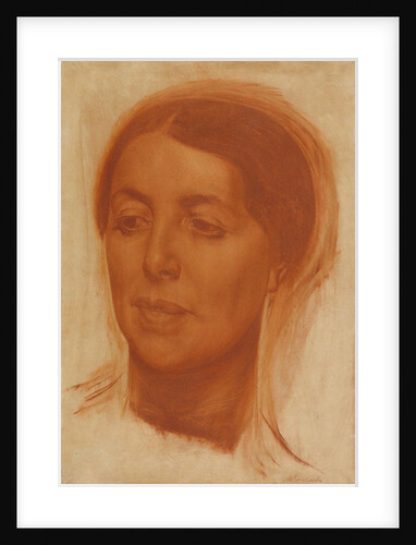 Portrait of Maria Samoylovna Zetlin, née Tumarkina, 1919 by Anonymous