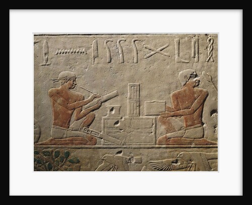 Two Scribes by Anonymous