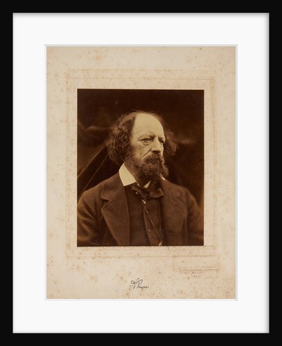 Alfred, Lord Tennyson, 1869 by Anonymous